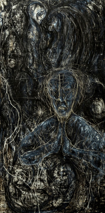 绘画,  94.5x47.2 in 