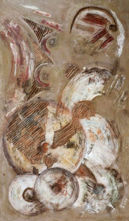 绘画,  37.4x18.5 in 