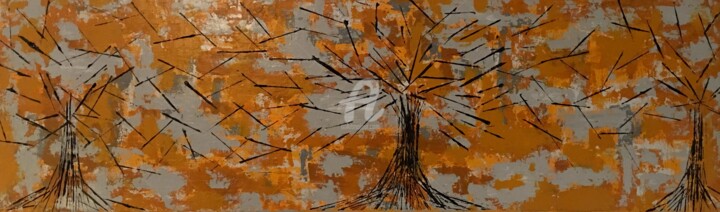 Forêt magique Pittura, 11,8x39,4 in