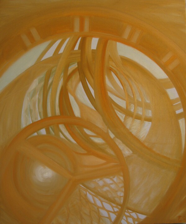 Cosmic-Clock-our-Heart Pittura, 23,6x19,7 in