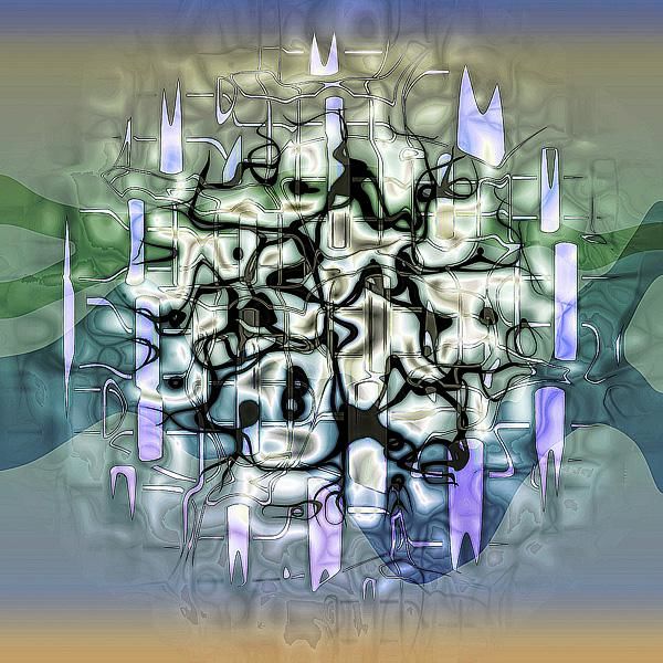 Peinture intitulée "REAN'S DANCE ( Exis…" par Pix-Peinture Kabuki, Œuvre d'art originale, Huile