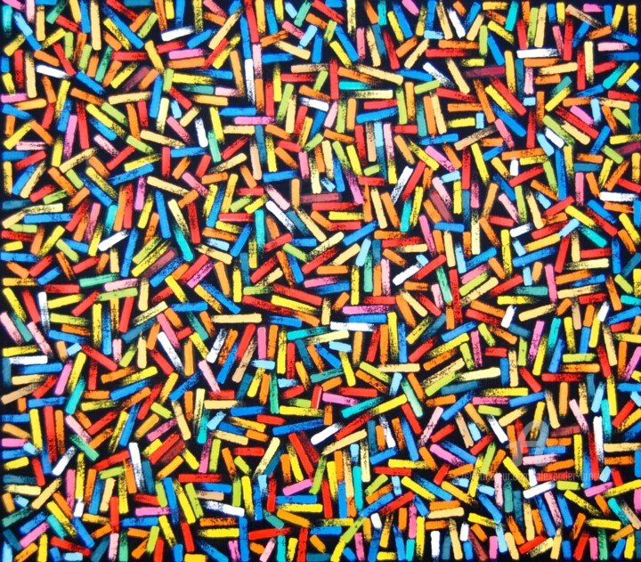 Pintura titulada "Miracle Art" por Alexander Breskin, Obra de arte original, Oleo Montado en Bastidor de camilla de madera