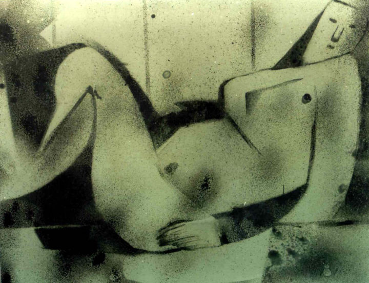 RECLINING NUDE photopaintingn011.jpg 绘画, 16x20 in