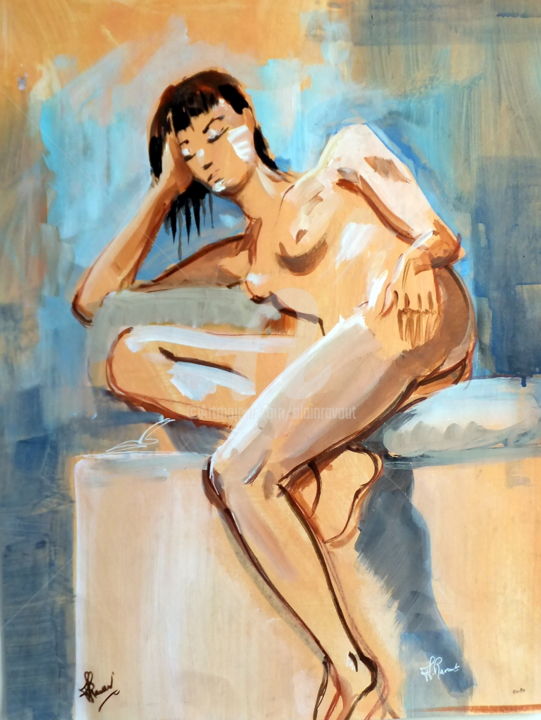 Hélène 003 图画, 20.5x15.8 in