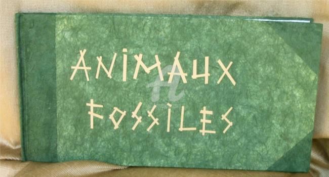 Ζωγραφική με τίτλο "Animaux fossiles (v…" από Serge Chamchinov, Αυθεντικά έργα τέχνης