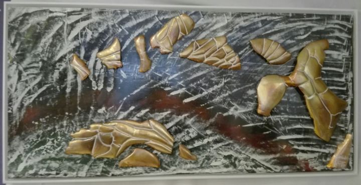 绘画,  14.6x29.9 in 