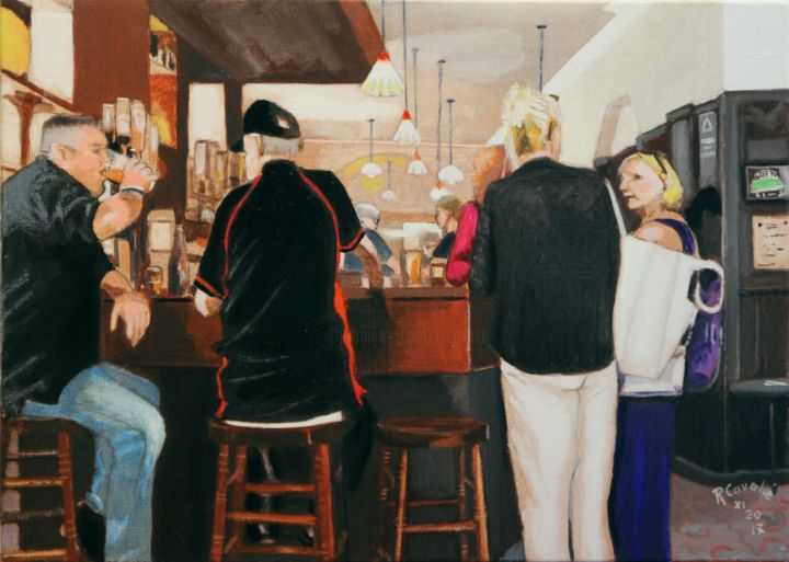 N° 1035 Rose and Crown 7 Картина, 13x18,1 in