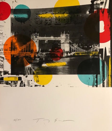 Gravures & estampes intitulée "london.jpeg" par Tony Soulié, Œuvre d'art originale, Lithographie