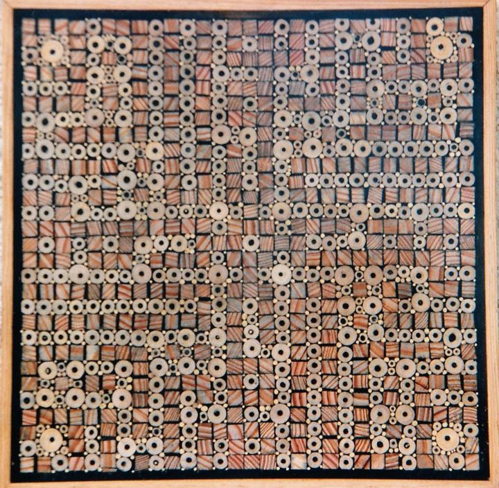 Sculpture intitulée "ISLAM" par Roger Aubert, Œuvre d'art originale, Bois