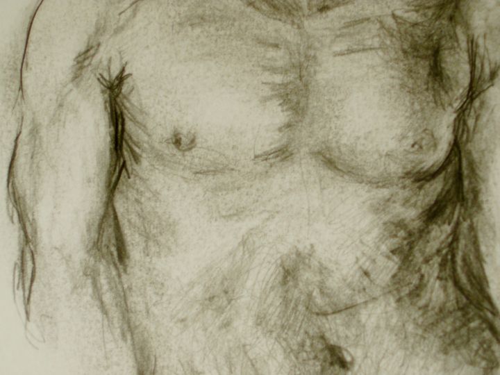 Drawing titled "Ecce homo.jpg" by Marion Rudermann, Original Artwork