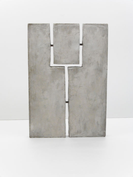 Sculpture intitulée "between" par Caetano Marques, Œuvre d'art originale, Métaux