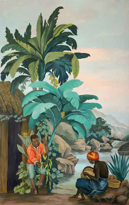 Painting titled "albius-72.jpg" by Les Décors Des Mers Du Sud, Original Artwork