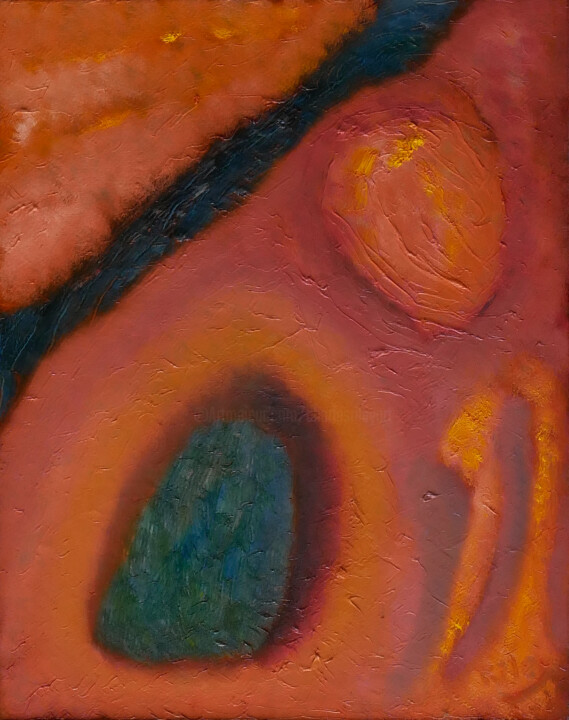 The Heavenly Gate of Open Awareness 绘画, 20x16 in
