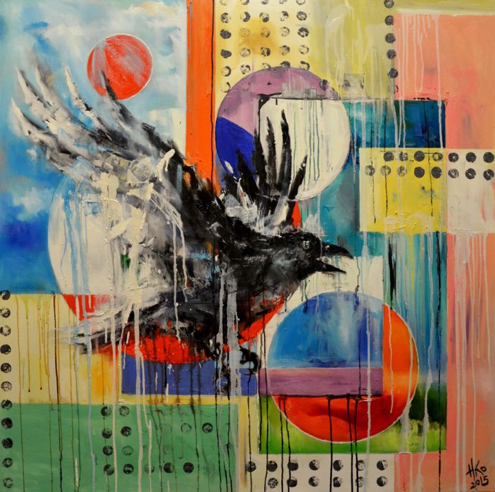 绘画,  47.2x47.2 in 