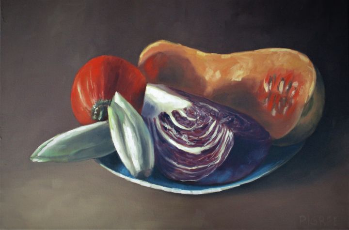 "butternut-choux-rou…" başlıklı Tablo Michel Pigrée tarafından, Orijinal sanat, Diğer