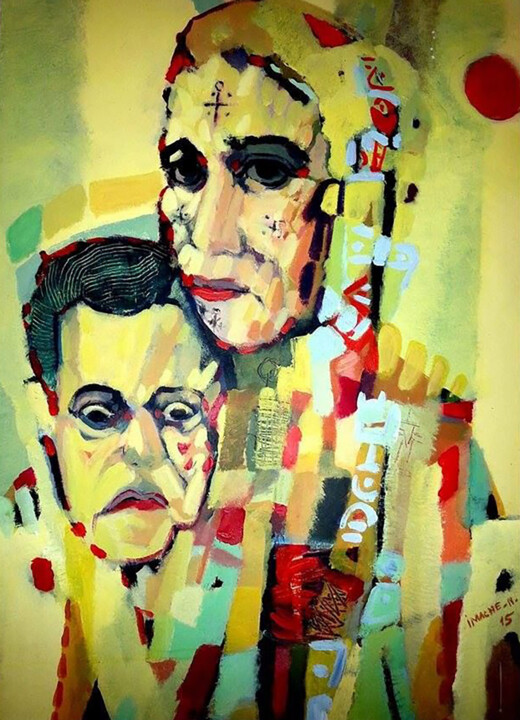 La Veuve 绘画, 25.6x19.7 in