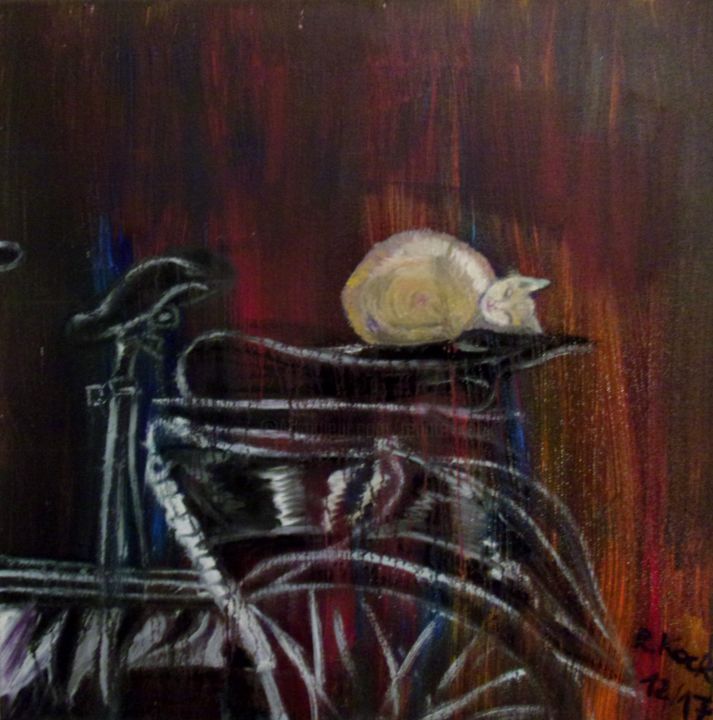 Sleep well! 绘画, 19.7x19.7 in
