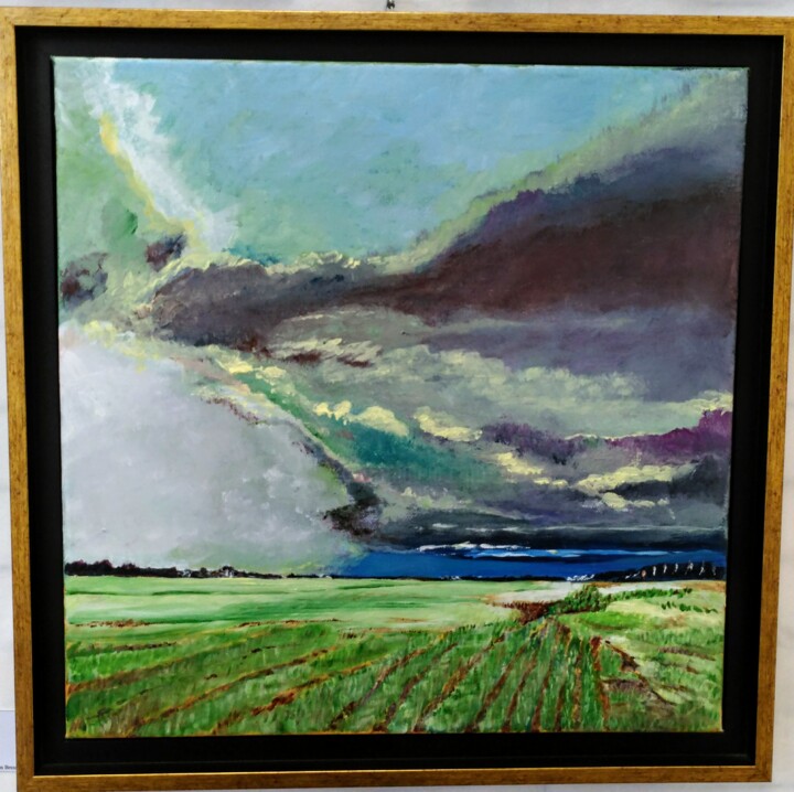 Pintura titulada "p-20171210-143314-v…" por Annie Deschamps, Obra de arte original, Acrílico