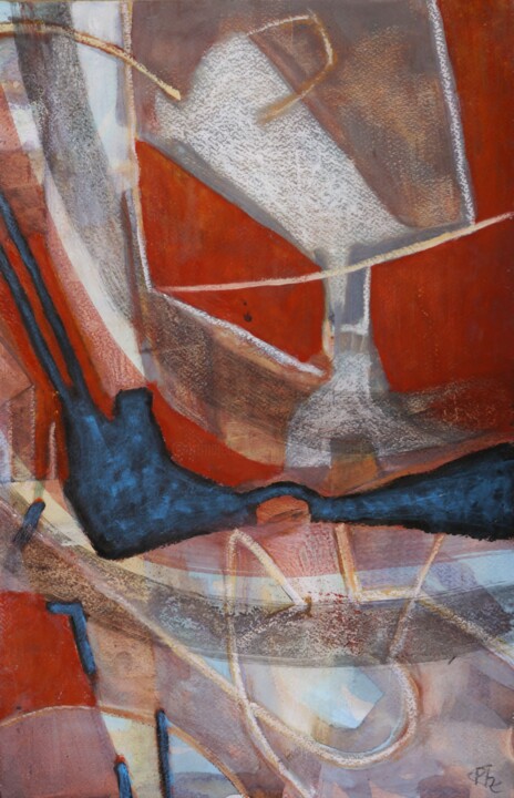 Peinture intitulée "Messénie" par Philippe Casaubon, Œuvre d'art originale, Huile