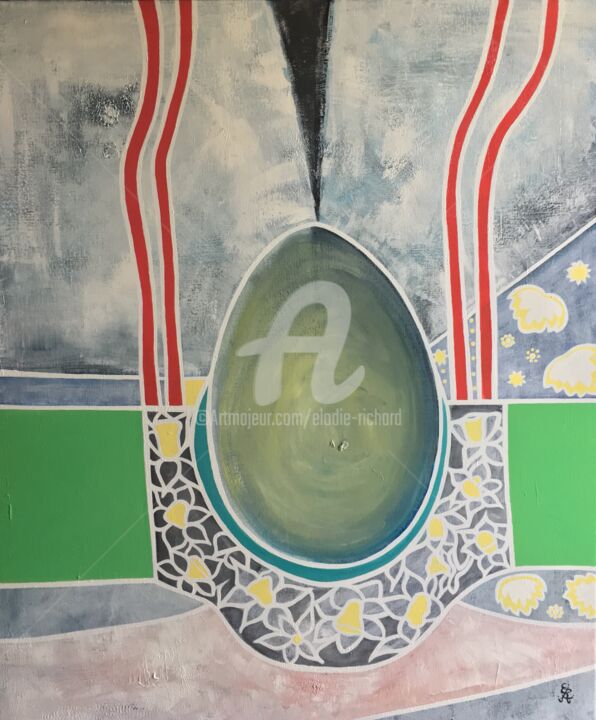 It All Started with You, or, Back to Warsaw Картина, 36x30 in