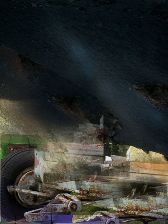 Digitale Kunst mit dem Titel "dscn0829b" von Pavel A.Richtr, Original-Kunstwerk, Fotomontage