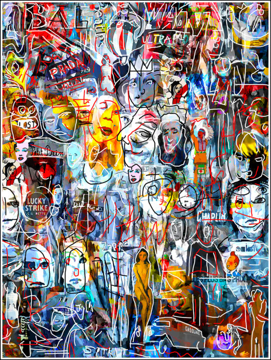 Fake News, Digital Arts by Jean Mirre | ArtMajeur