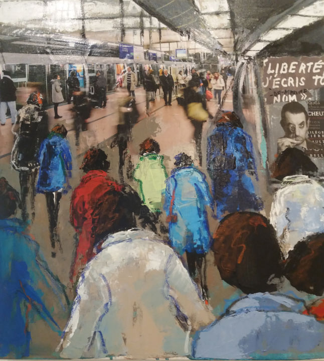 Pintura titulada "20160519-105015.jpg" por Kate Bailey, Obra de arte original, Acrílico