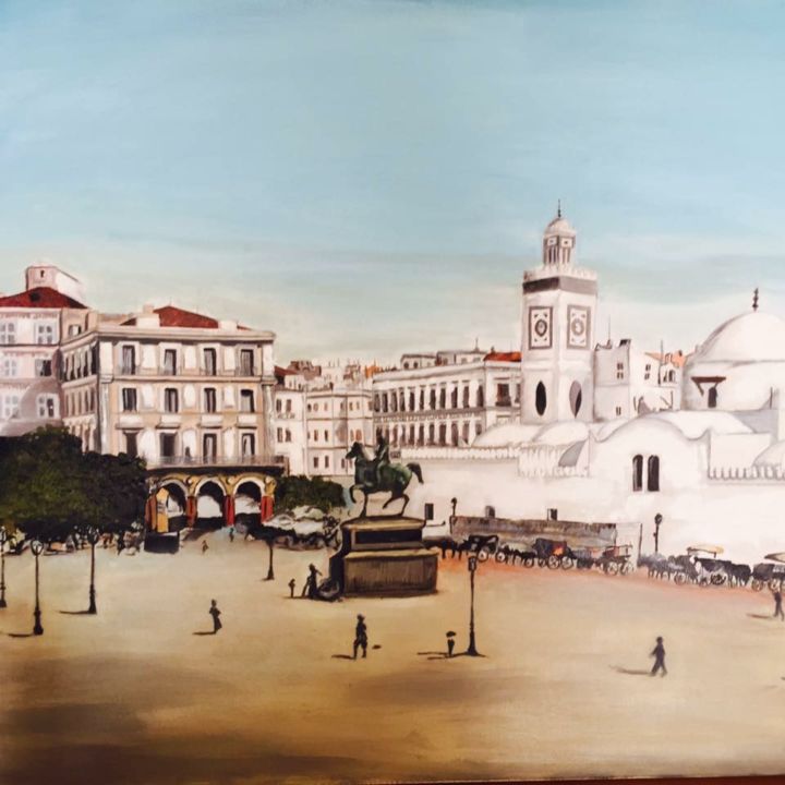 Pintura titulada "8b037132-78ad-4d2a-…" por Mounia Kessali, Obra de arte original