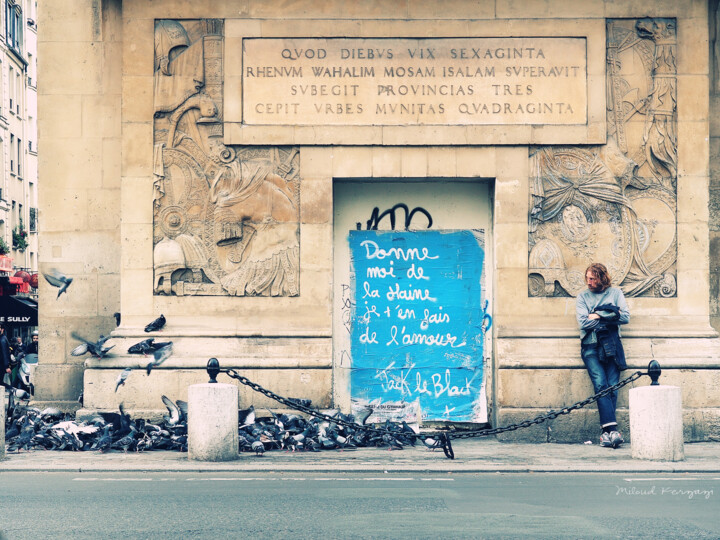 Φωτογραφία με τίτλο "Donne moi de la hai…" από Miloud Kerzazi, Αυθεντικά έργα τέχνης