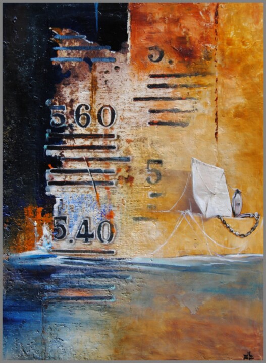 Peinture intitulée "540" par Jicé, Œuvre d'art originale, Huile Monté sur Châssis en bois