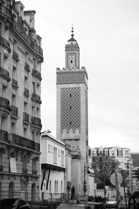 Φωτογραφία με τίτλο "Le minaret de Paris…" από Miloud Kerzazi, Αυθεντικά έργα τέχνης