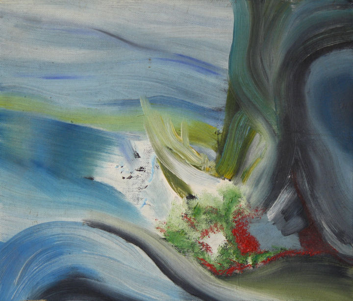 Painting titled "Spring" by Pertti Matikainen, Original Artwork, Oil