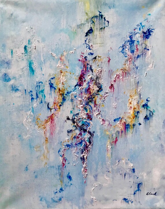 Pintura titulada "Early Morning Rain" por Elisa Cook Benbassat Bassat, Obra de arte original, Oleo