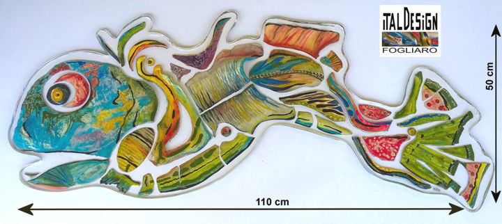 Sculptuur getiteld "italdesignfogliaro-…" door Katia Fogliaro, Origineel Kunstwerk