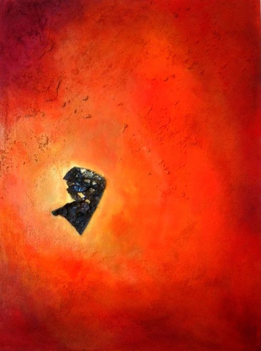 绘画 标题为“coeur” 由Alain Bouillot, 原创艺术品