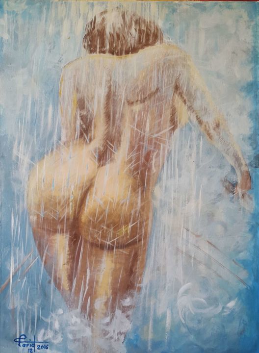 Peinture intitulée "new-doc-2017-05-09-…" par Farid Maatouk, Œuvre d'art originale, Acrylique