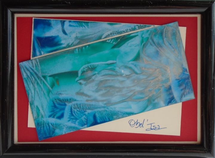 Peinture intitulée "Un temps pour soi" par Obel'Isa, Œuvre d'art originale, Cire