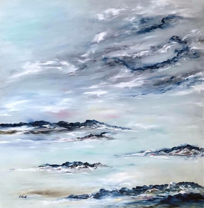 Peinture intitulée "Songs of Early Morn…" par Elisa Cook Benbassat Bassat, Œuvre d'art originale, Huile