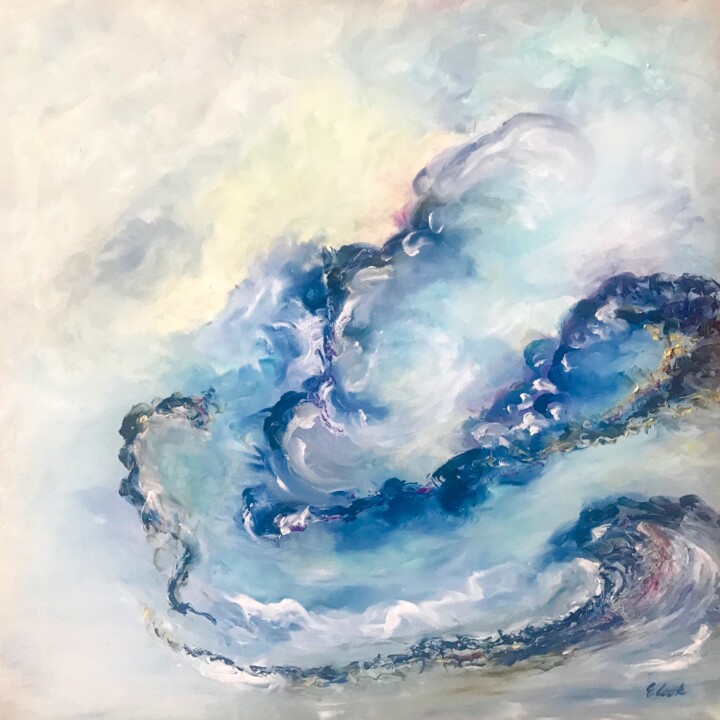 Pintura titulada "The moment after" por Elisa Cook Benbassat Bassat, Obra de arte original, Oleo