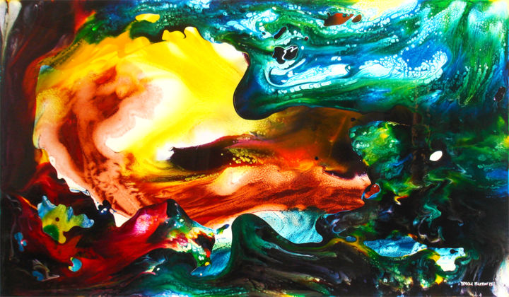 Temptation Pittura, 27,6x47,2 in