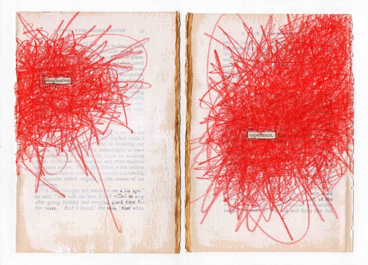 图画 标题为“Whatever Confronts…” 由Wendy-Ann Greenhalgh, 原创艺术品