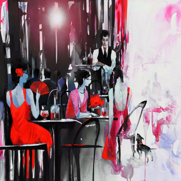 绘画,  39.4x39.4 in 