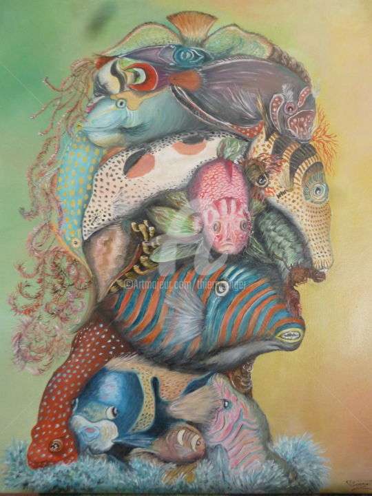 绘画,  25.6x31.9 in 