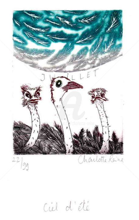 Printmaking,  9.8x6.3 in 