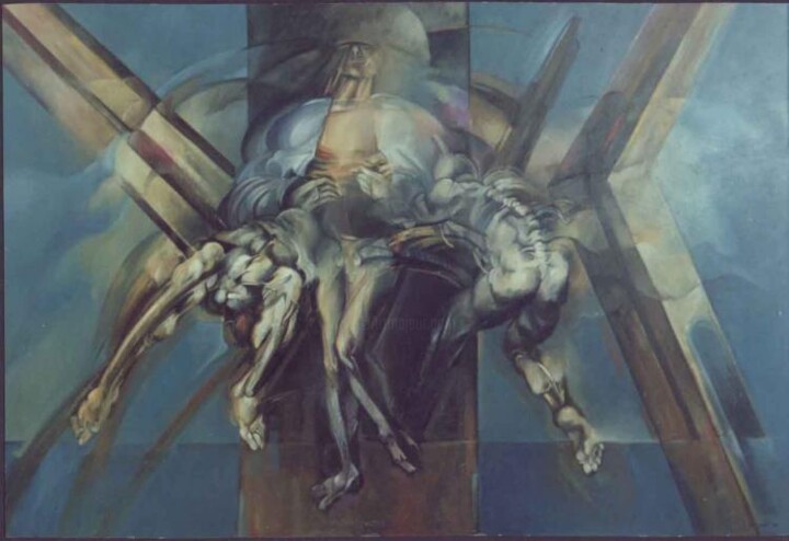 Painting titled "no2" by Slavko Scepanovic, Original Artwork