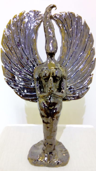 Angel 雕塑, 19.7x12.6 in