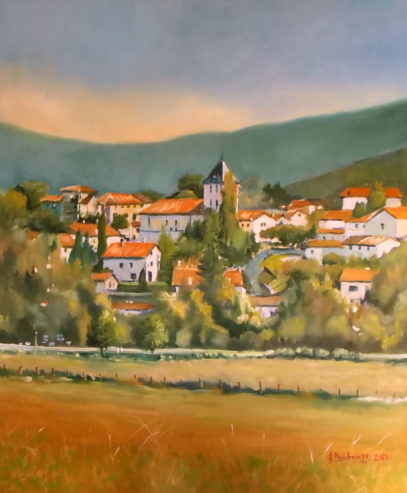 Pintura titulada "dscf5151.jpg" por Alain Deschamps, Obra de arte original, Oleo