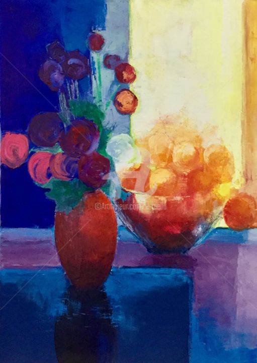 Fleurs et fruits 70x40