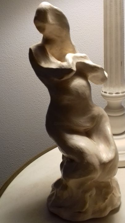 Sculpture intitulée ""SPIRITUALITE"" par Renée Marcinek, Œuvre d'art originale, Terre cuite