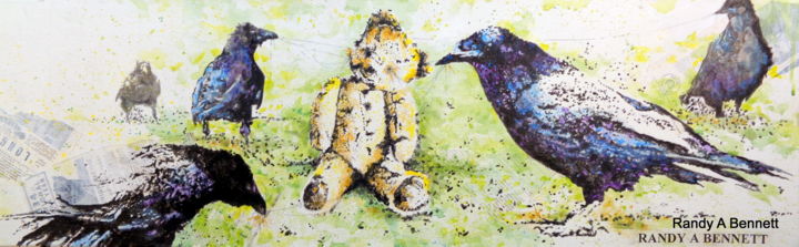 Collages intitulée "dsc00744.jpg" par Randy A Bennett Art, Œuvre d'art originale